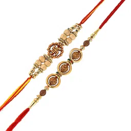 rhythm gift4u Designer Rakhi with Coffee Mug 4010 Mauli Thread Rakhi, Mug Set image 3