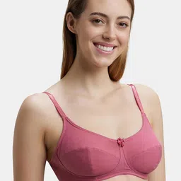 Jockey Wirefree Non Padded Cotton Medium Coverage Everyday Bra -1615 image 4