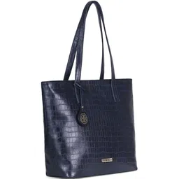 Toteteca Textured PU Oversized Structured Shoulder Bag image 3