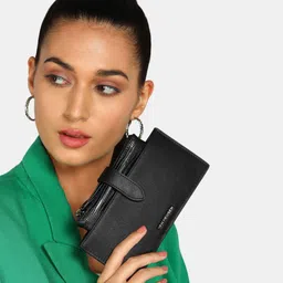 van heusen Casual Black Clutch image 2