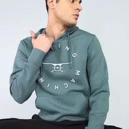 flying machine Men Full Sleeve Printed Hooded Sweatshirt-picture-24