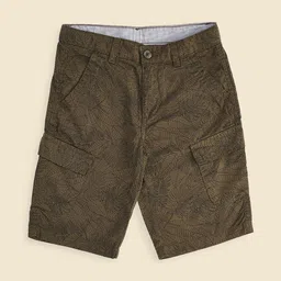 Pantaloons Junior Boys Tropical Printed Cotton Cargos Shorts image 2