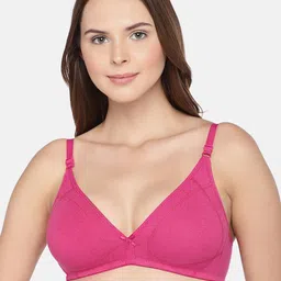 Inner Sense Pack of 2 Organic Cotton Antimicrobial Sustainable Bra with Supportive Stitch ISB099 image 2