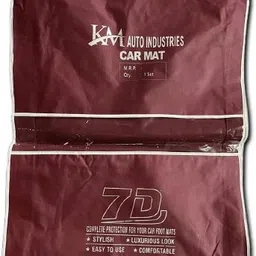 km auto industries Leatherite, EVA, Plastic, Silicone 7D Mat For Honda, Hyundai, Kia, MG, Mahindra, Maruti Suzuki, Volkswagen, Citroen Alcazar (6 Seater), Bolero, Fortuner, Ertiga, Safari, Scorpio Classic image 4