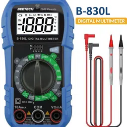 BEETECH_B-830L 3½ Digits 600V AC/DC, DC current, resistance, diode, continuity Digital Multimeter-image-21