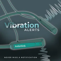 ambitlink ALNB100C|100 Hours*ENC, Magnetic On\Off, EQ Modes, Vibration Alert Bluetooth Headset image 5