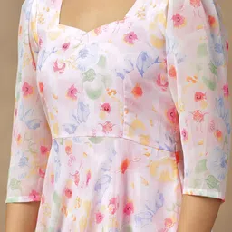 FASHION DREAM Printed Georgette Maxi Dress image 2