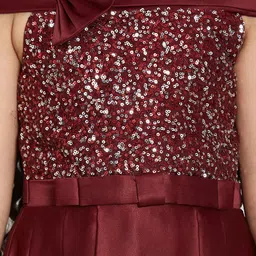 Peppermint Girls Sequinned Embellished Maxi Dress image 2