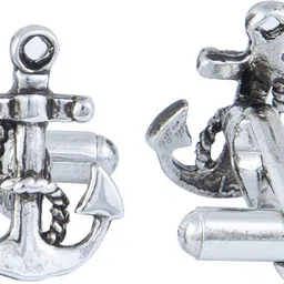 Paranoid Brass Cufflink & Tie Pin Set image 2