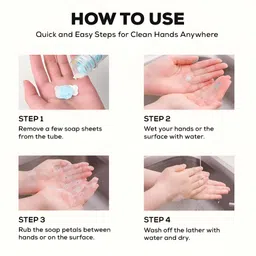 etezura Disposable Paper Soap Tube – Mixed Fragrance Sheets (Pack of 1) image 4