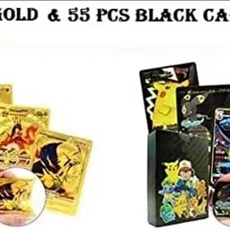 thrifx Rare Edition Black and Gold Metal Trading Cards 110 Pcs Premium Pack image 4