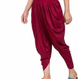 purser Viscose Rayon Solid Patiala image 3