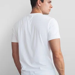 Seekbuylove Men Typography Printed Bio Finish T-shirt image 3