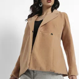 Campus Sutra Single-Breasted Blazers image 3