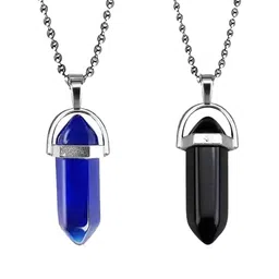 Anvika Blue Brass Pendant-picture-22