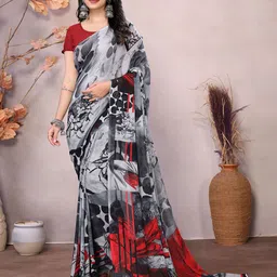 Moda Rapido Abstract Printed Saree-picture-15
