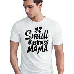 Seekbuylove Men Bio Finish Small Business Mama Round Neck Pure Cotton T-shirt-picture-27