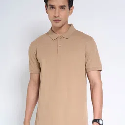 Peregrine by Pantaloons Men Polo Collar Slim Fit T-shirt-picture-43