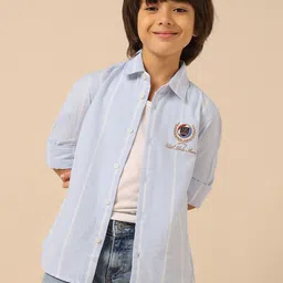 U.S. Polo Assn. Kids Boys Striped Casual Shirt-picture-37