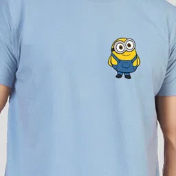 Greylongg Men Printed Applique T-shirt image 5