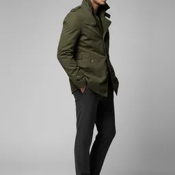 Mast & Harbour Men Woven Jacket image 2