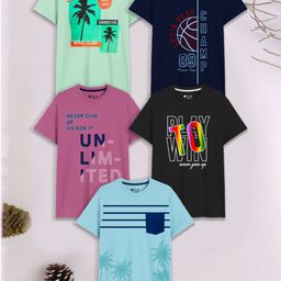 3PIN Boys 5 Printed T-shirt-picture-29