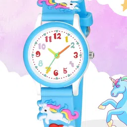 SWADESI STUFF Kids Dial & Straps Digital Automatic Watch UNI SKYBLUE 99-picture-34