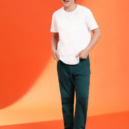 Lil Tomatoes Boys Mid Rise Track Pants image 4