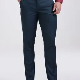 INVICTUS Men Cotton Slim Fit Formal Trousers-image-87