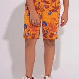 Jack & Jones Junior Boys Floral Printed Shorts-picture-58