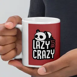 Mr UVD White & Black Typography Printed Ceramic Glossy Mug-picture-18