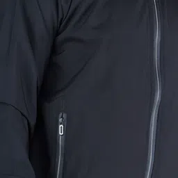 LINARIA Men Striped Lightweight Outdoor Cape Jacket image 4