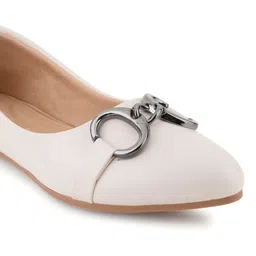 Cogner Women Mules with Buckles Flats image 5