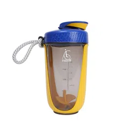 AGIS Yellow & Blue Single Plastic Solid Water Bottle-picture-13