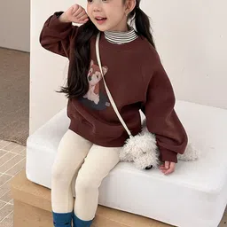 LULU & SKY Girls Printed Sweatshirt image 5