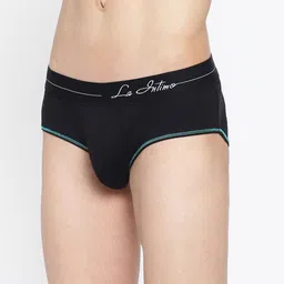 La Intimo Pack Of 6 Low Rise Basic Briefs LIBR040F0MC image 5