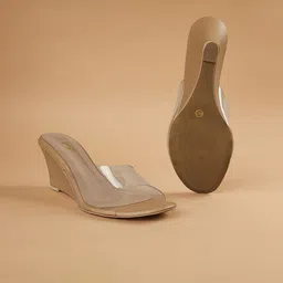 Ginger by Lifestyle Women Open Toe Wedge Heels image 5