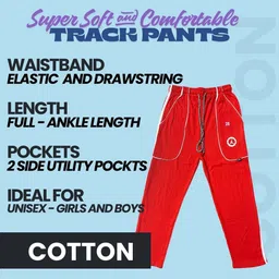 CUBIHEXA Unisex Pack Of 2 Cotton Track Pants image 3