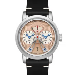 EARNSHAW Men Brass Dial & Leather Straps Automatic Motion Powered Watch ES-8306-05-picture-31