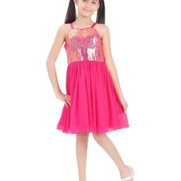Tiny Girl Girls Shoulder Straps Fit & Flare Dress-picture-14