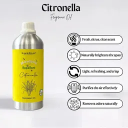 Sim & Ross Yellow Pure Citronella Essential Aroma Oil - 1 L image 3