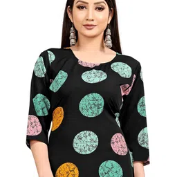 MANTRA DESIGNER Women Multicoloured Polyester Kurtas image 2