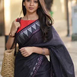 Moda Rapido Woven Design Zari Art Silk Handloom Banarasi Saree image 2