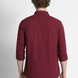 AMERICAN EAGLE OUTFITTERS Relaxed Fit Spread Collar Pure Cotton Casual Shirt image 5