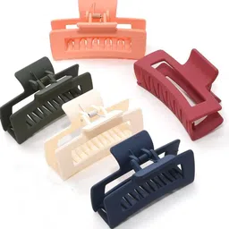 Watch junction Women Set of 4 Matt Finished Claw Clip image 3