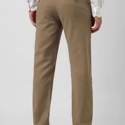 Van Heusen Men Slim Fit Mid-Rise Formal Trouser image 2