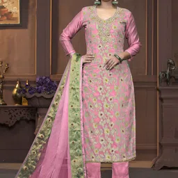 MANVAA Embellished Unstitched Dress Material-picture-20