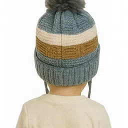 ketkar Unisex Kids Woollen Beanie image 2