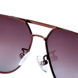 HASHTAG EYEWEAR Unisex Oversized Sunglasses with Polarised & UV Protect Lens SGHT54_07_C3 image 5