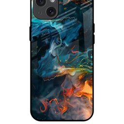 QRIOH Abstract Printed iPhone 15 Plus Back Case Mobile Accessories-picture-27